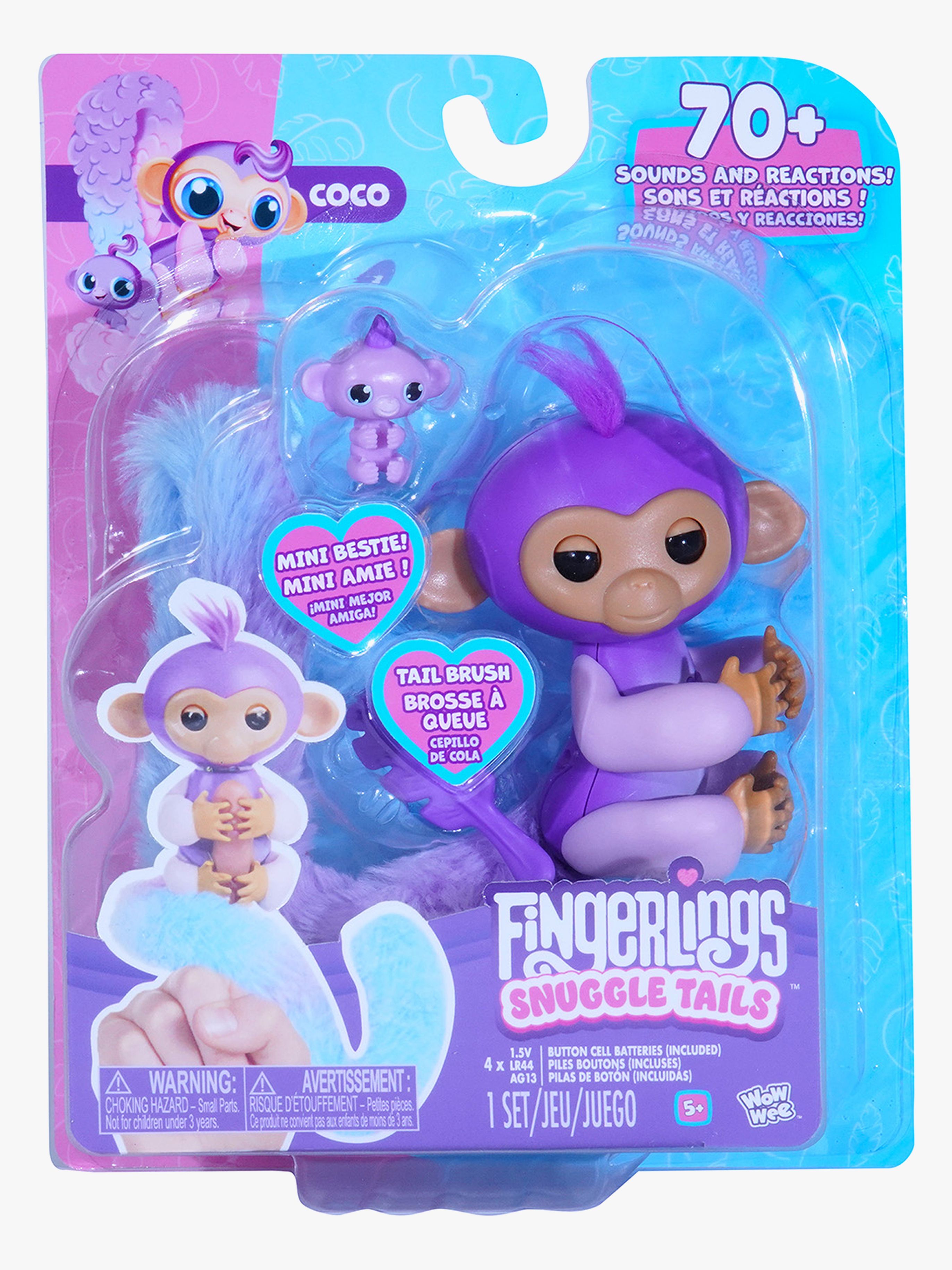 Fingerlings Bamse Snuggle Tails Abe