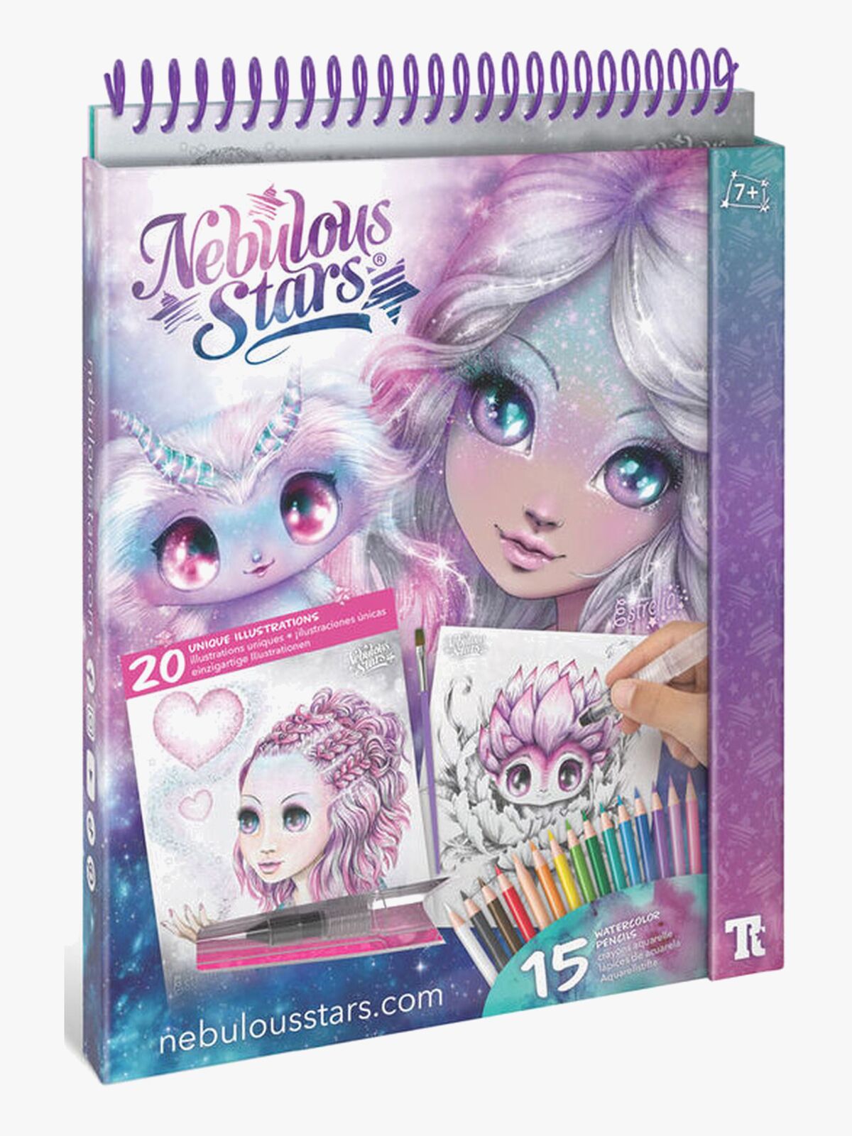 Nebulous Stars Malesæt Akvarelmaling Estrelia