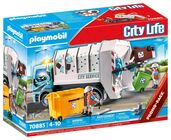 Playmobil 70885 City Life Skraldevogn med blinkende lys