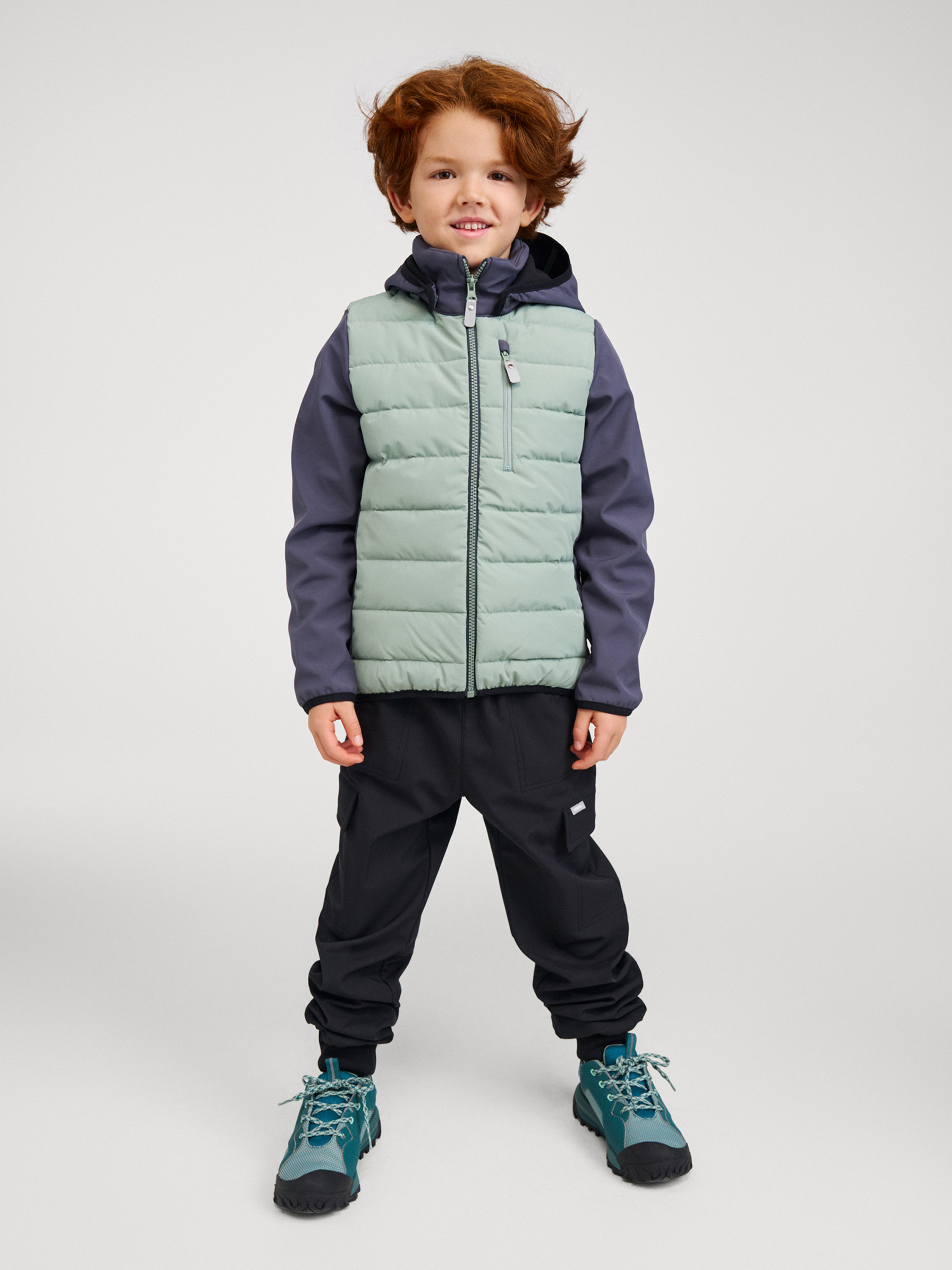 Reima Vaihto Hybridjakke, Stone Green, 140