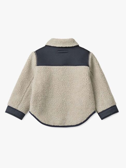 Liewood Elian Fleecetrøje, Mist / Classic Navy LW20997-1618-3133_2.jpg