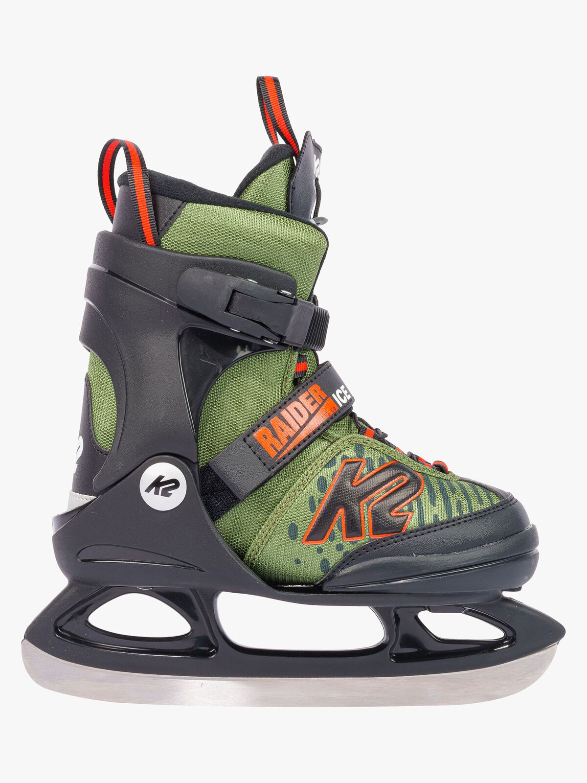 K2 Raider Ice Skøjter, Grøn/Orange