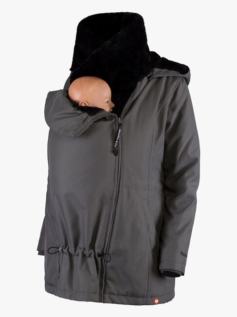 Wombat Wallaby Bærejakke, Grey/Black