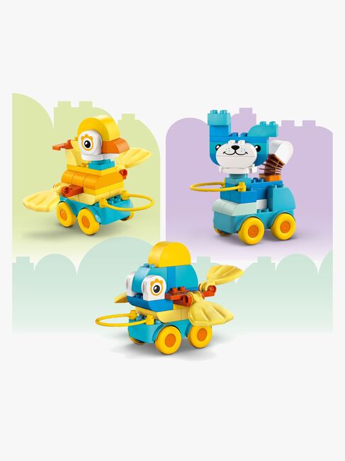 LEGO DUPLO Town 10448 3-i-1-dyr på hjul