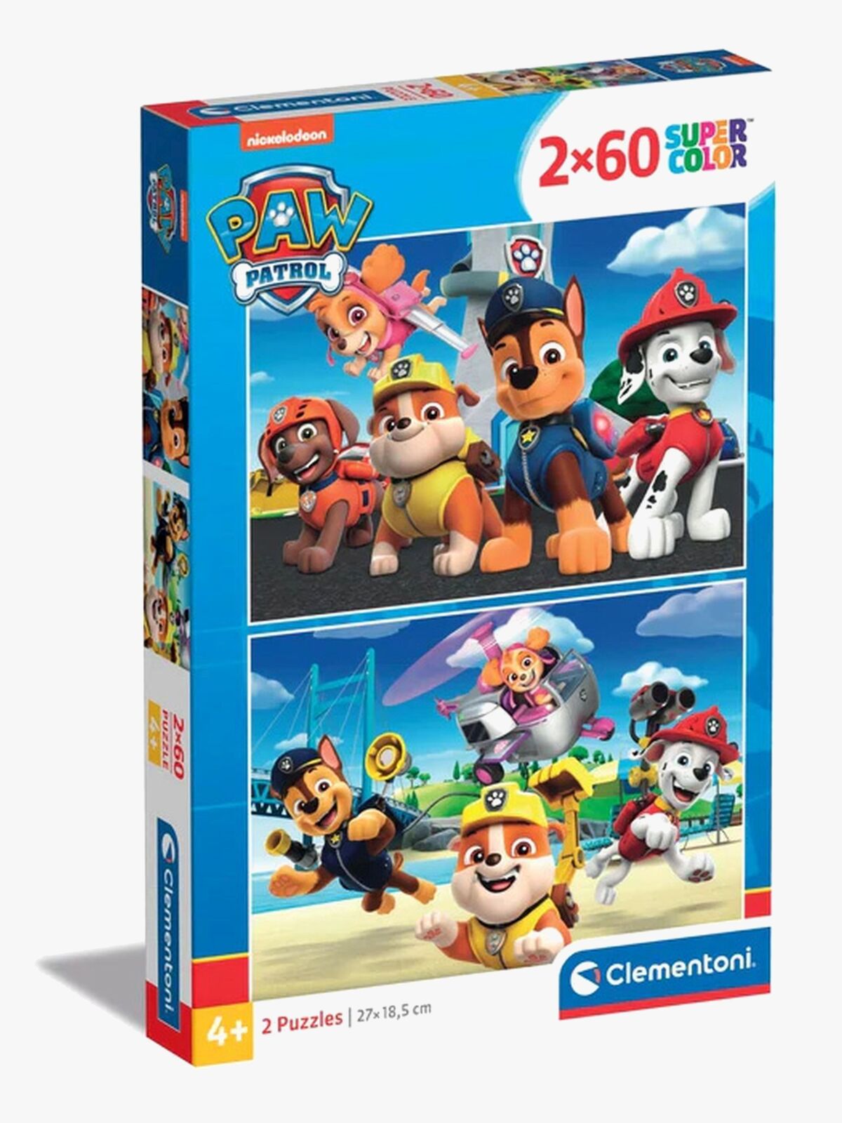 Clementoni Paw Patrol Børnepuslespil 60 Brikker