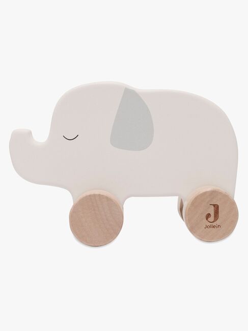 Jollein Elefant På Hjul Jungle Jambo Trælegetøj