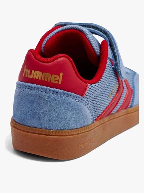Hummel VM78 Cph Jr Sneakers, Faded Denim/Crimson
