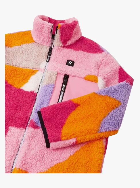 Reima Turilas Fleecetrøje, Bright Berry