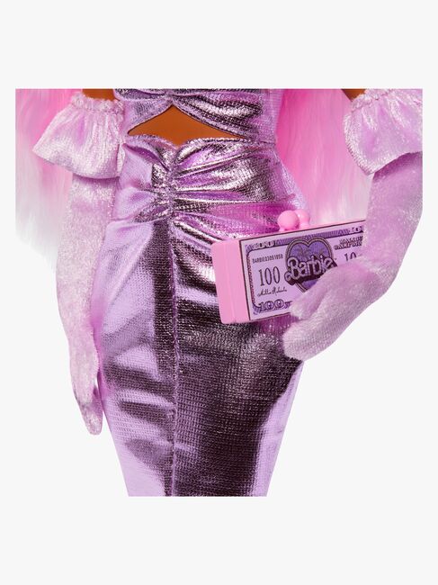 Barbie Deluxe Style Dukke Lyserødt Hår