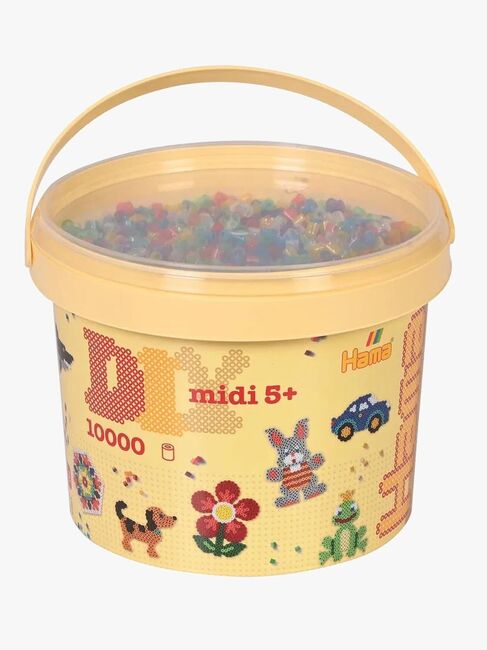 Hama Midi Spand med Perler 10000 Stk. Mix 54