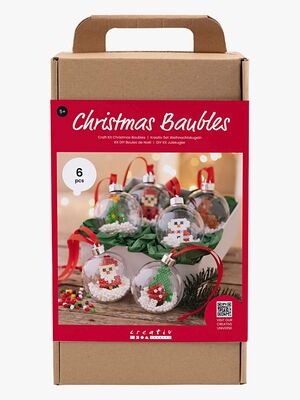 Creotime DIY Sæt Julekugler Perler