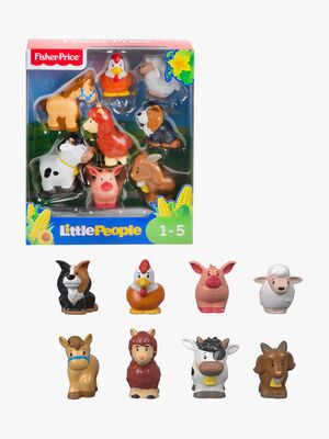 Fisher-Price Figursæt Little People Bondegårdsdyr 8 Stk.