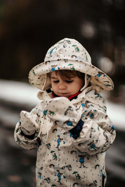 Geggamoja Foret Regnsæt Pippi Langstrømpe, Beige