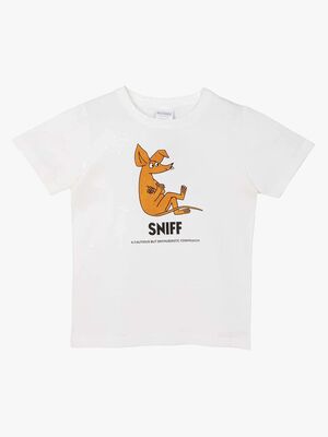 Mumitroldene Karakter Sniff T-shirt, Hvid
