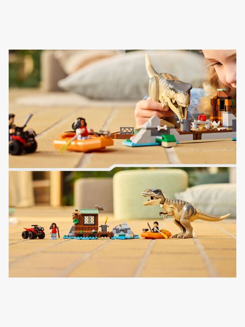LEGO Jurassic World 76975 Bådflugt fra T. rex