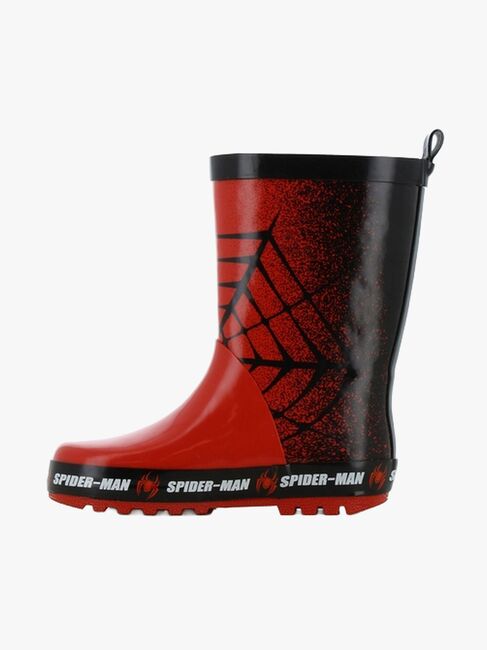 Marvel Spider-Man Gummistøvler, Red/Black