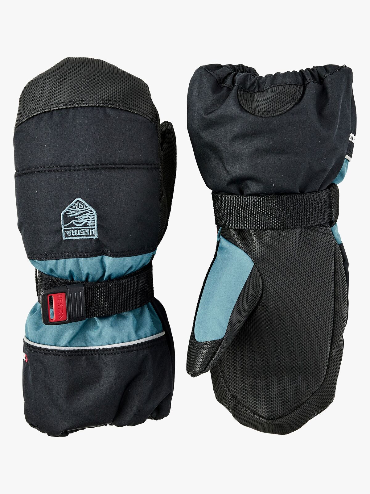 Hestra Kids Czone Vanter, Black/Petrol