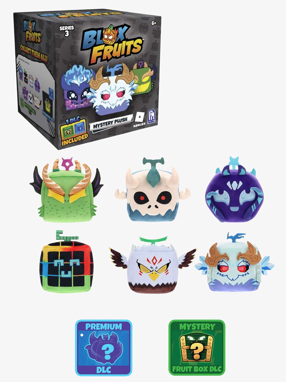 Roblox Blox Fruits Bamse Series 3 20 cm Blandet Udvalg