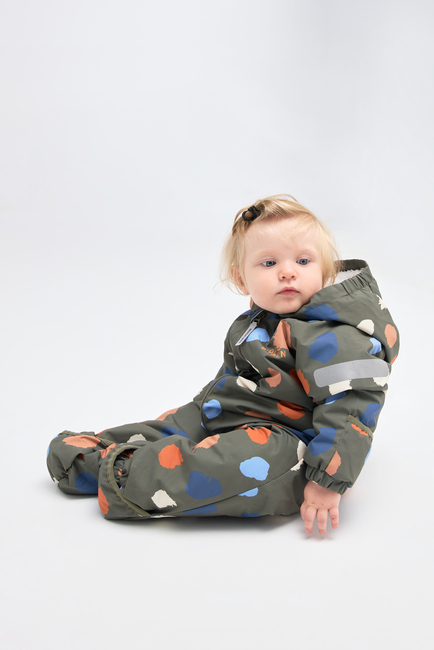 Nordbjörn Valdez Babyflyverdragt, Dusty Olive