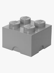 LEGO Opbevaringskasse 4, Design Collection, Grey