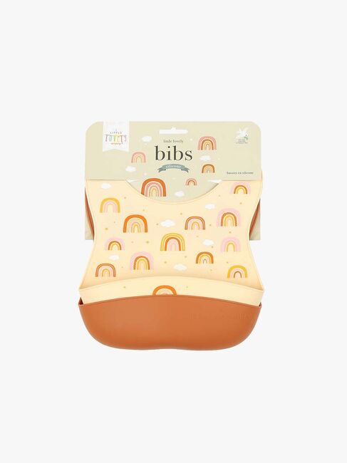 A Little Lovely Company Silikonehagesmæk 2-pak, Skovens Venner