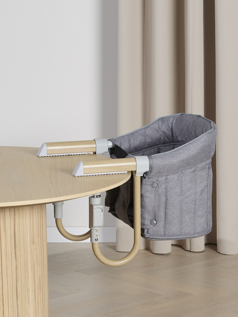 Beemoo CARE Meal Stol-på-bord, Grey/Nature