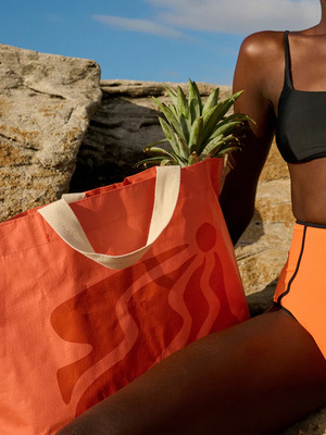 SUNNYLiFE Handlenet, Terrakotta