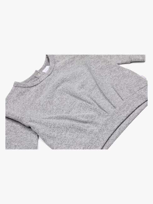 Luca & Lola Rosella Trøje Baby, Grey Melange