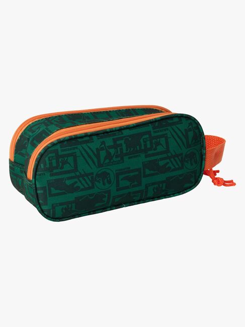 Jurassic World 3D Dobbelt Penalhus, Grøn