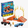 Mega Hot Wheels Bilsæt Smash N Crash Tiger Shark Chomp Course, 245 dele