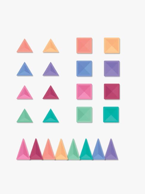 Connetix Magnetiske Byggeklodser Pastel Mini Pack 32 Dele