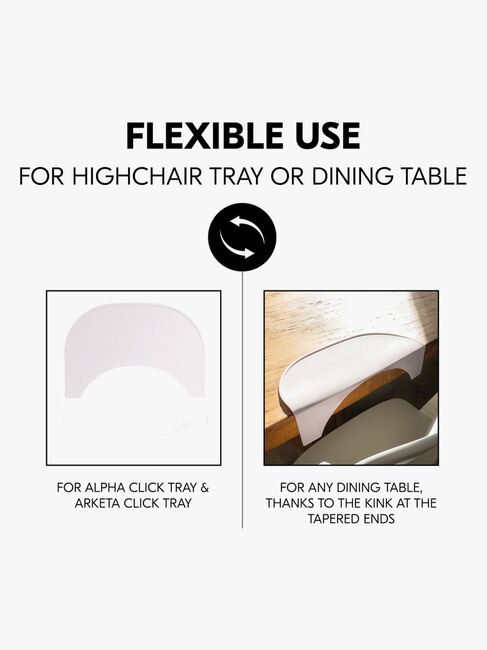 Hauck Dækkeserviet til Højstolsbakke, Beige Speckle