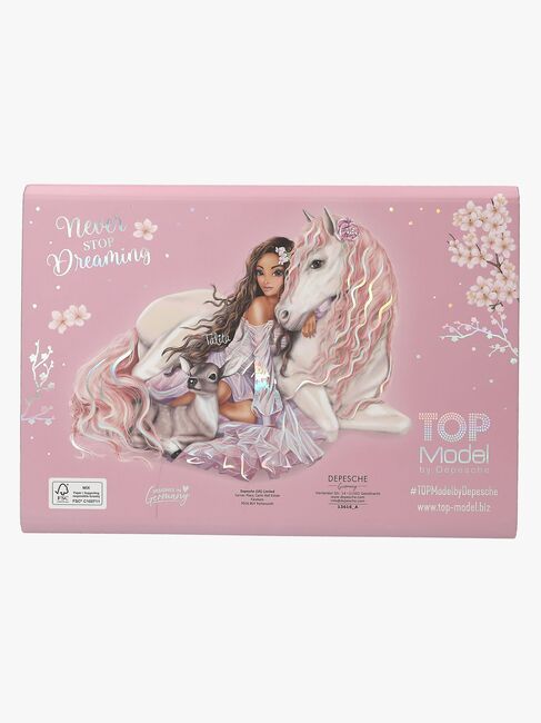 TOPModel Brevpapir i Mappe Viva Violet