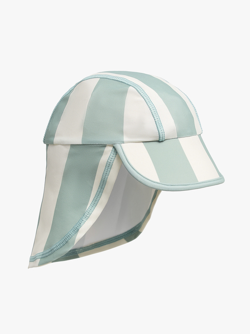 Nordbjörn Fårö 2-pak UV-Hat, Lyseblå Stribet