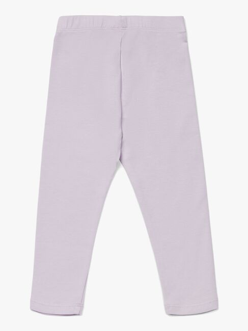 Petite Chérie Atelier Arielle Leggings 2-pak, White/Lavender