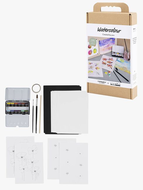 Creativ Company Kreasæt DIY Akvarelmaling