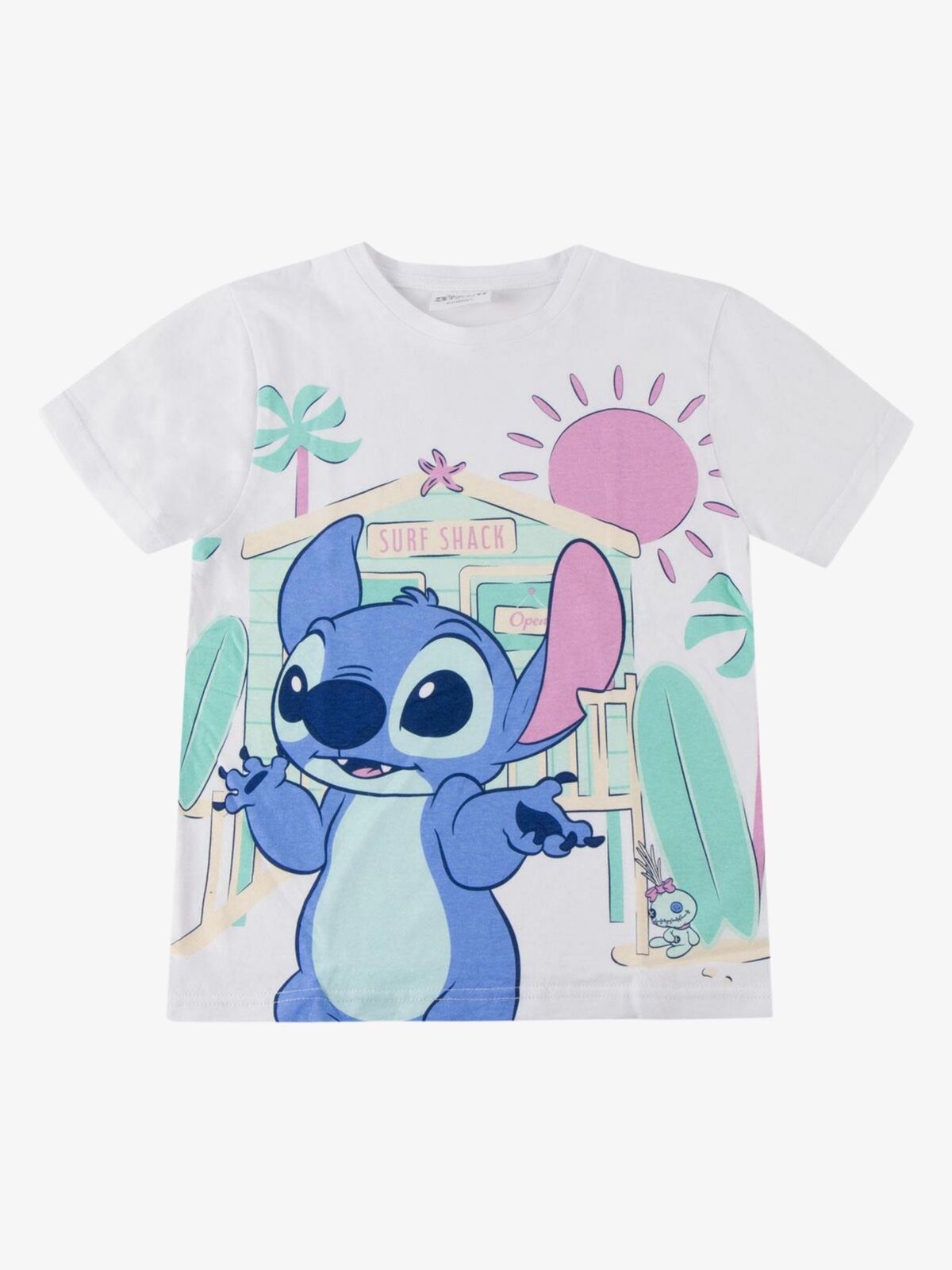 Disney Stitch T-shirt, Hvid