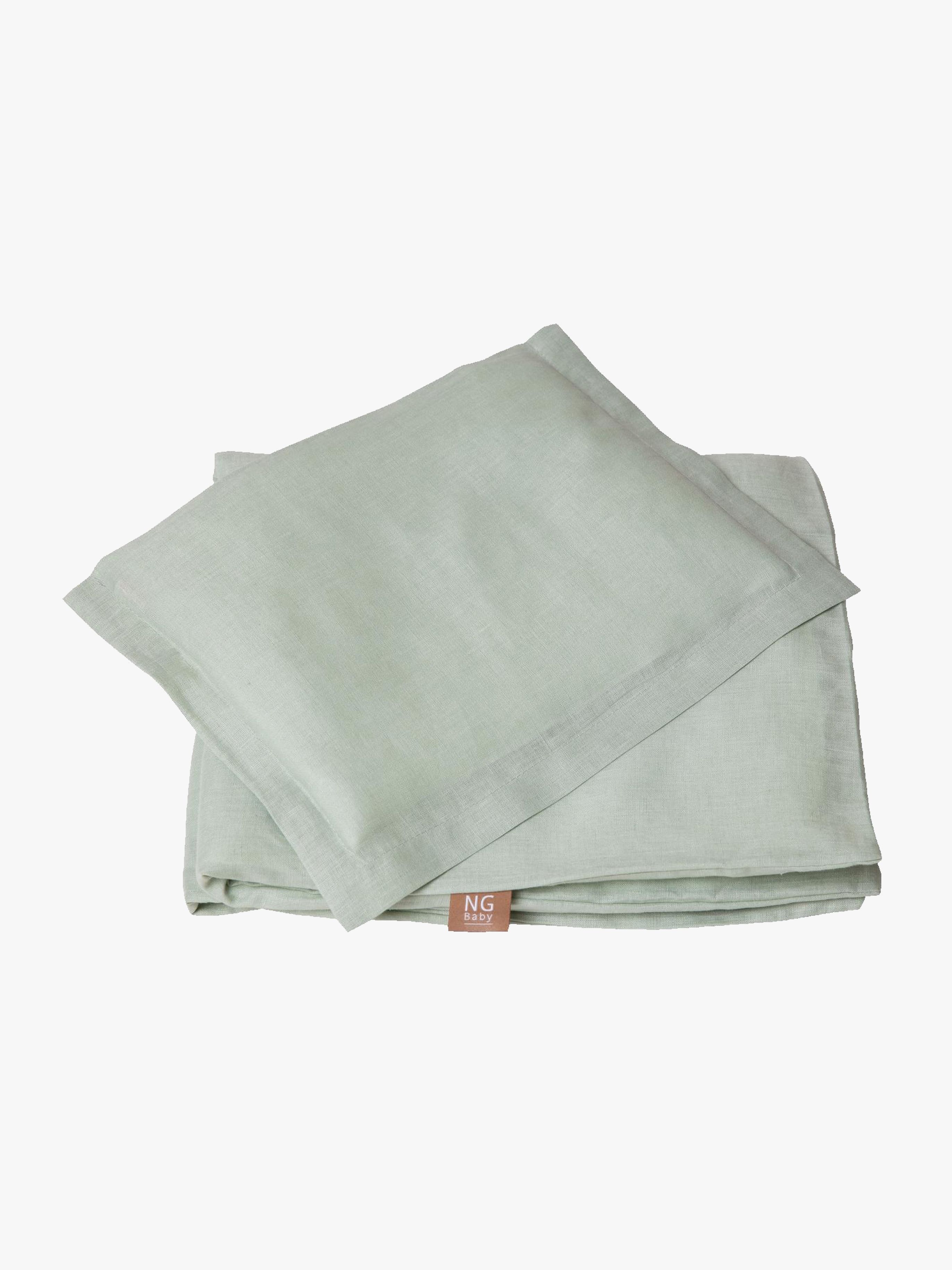 NG Baby Sengesæt 100x130 Tremmeseng, Sage Green
