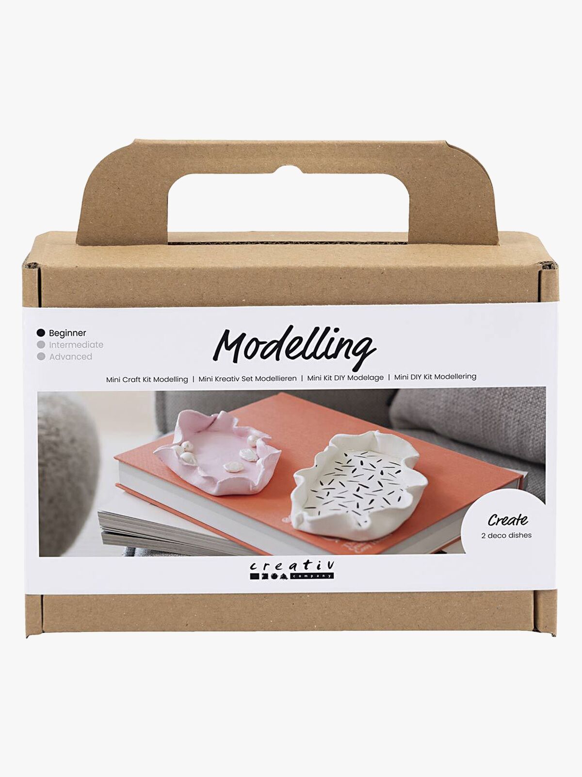 Creativ Company Kreasæt Modellervoks Skåle