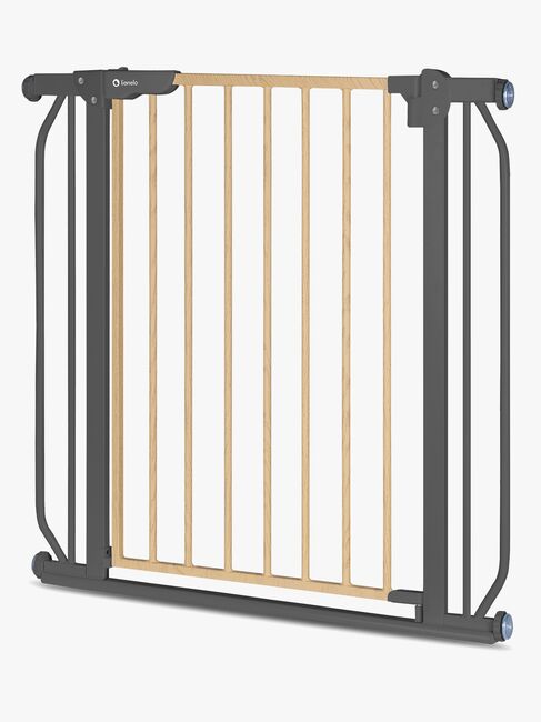 Lionelo Truus Slim Sikkerhedsgitter, Grey Graphite/Natural