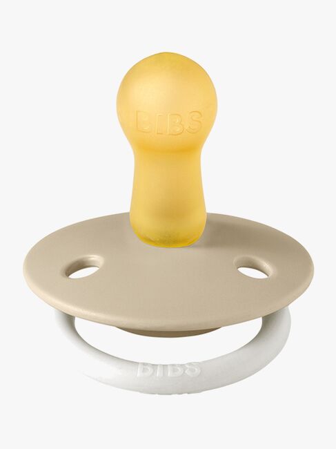 BIBS Sut De Lux 2-pak Silicone, Blush Glow/Vanilla Glow