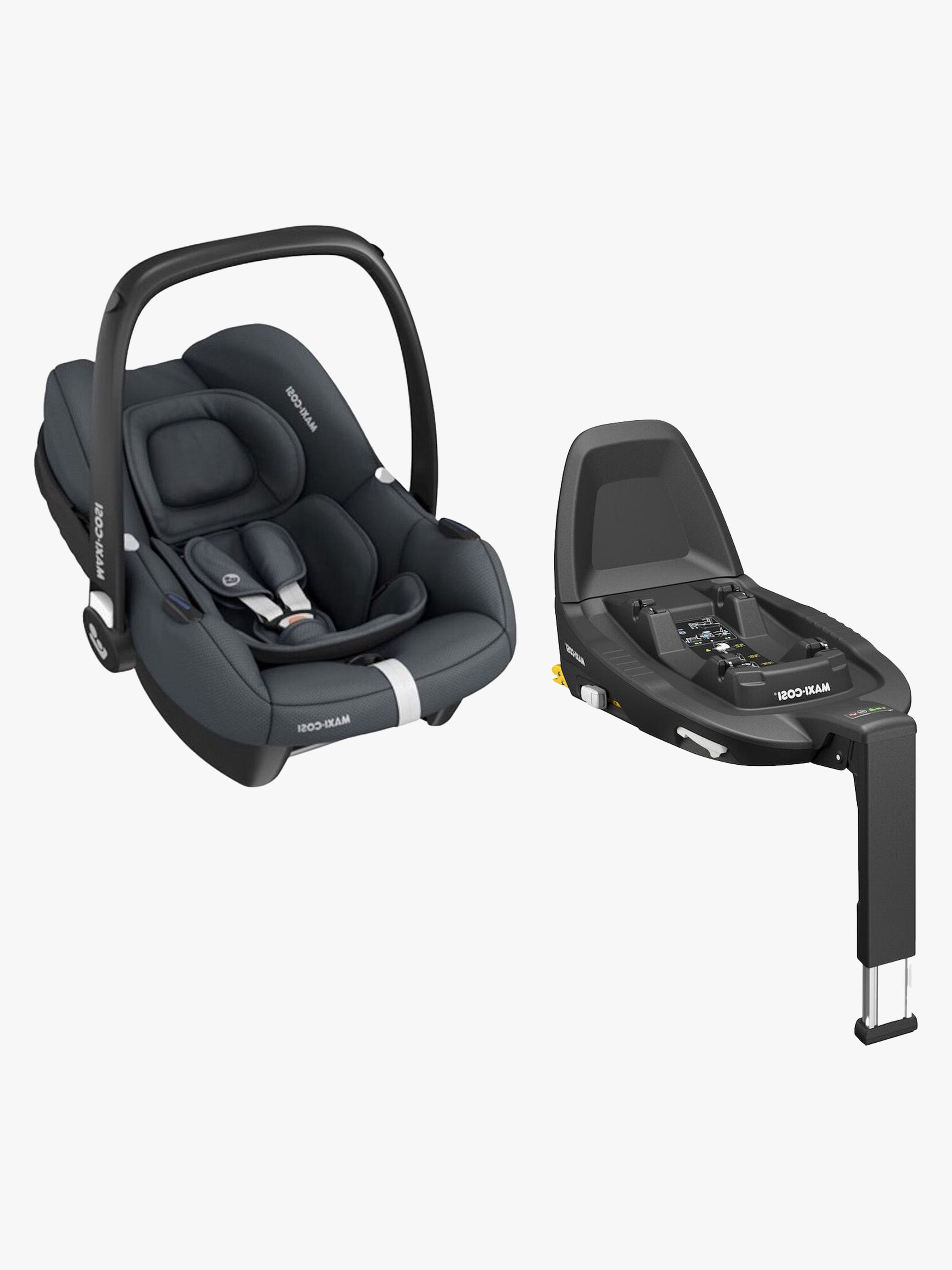 Maxi-Cosi Cabriofix I-Size Autostol Baby inkl. FamilyFix 3 Base, Essential Graphite