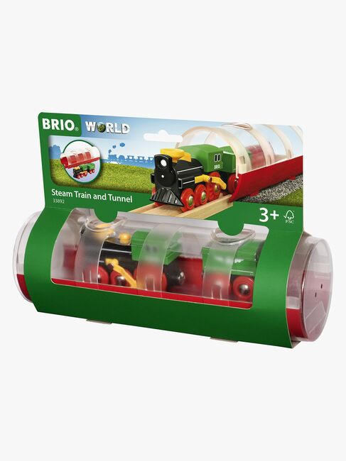 BRIO 33892 Damplokomotiv og Tunnel