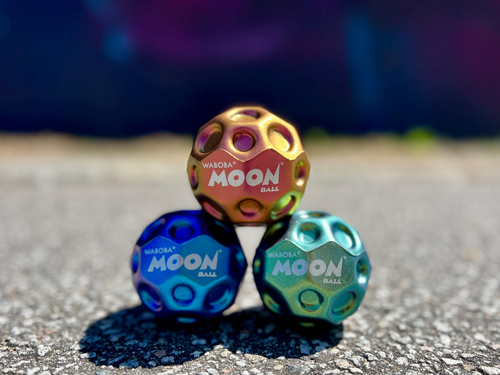 Waboba Metallic Moon Hoppebold 1-pak Blandet