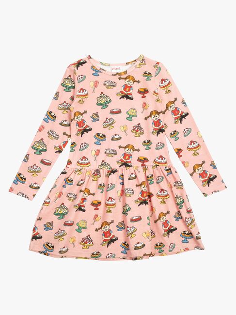 Pippi Langstrømpe Kjole, Pink 73102096-Rosa-1616_1.jpg