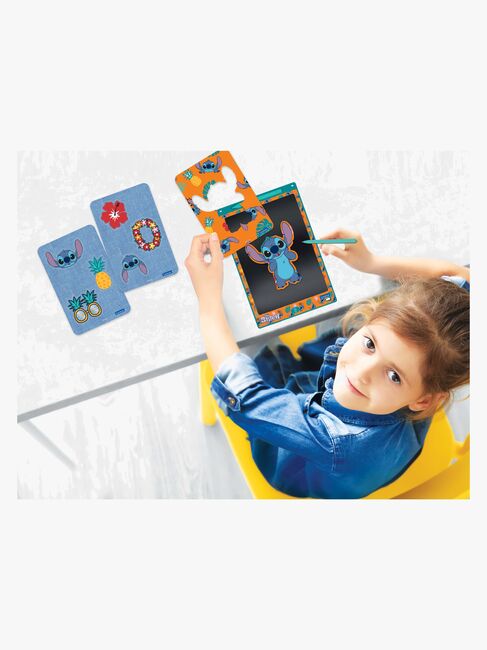 Lexibook Disney Stitch Tegnetablet med Stencilskabeloner