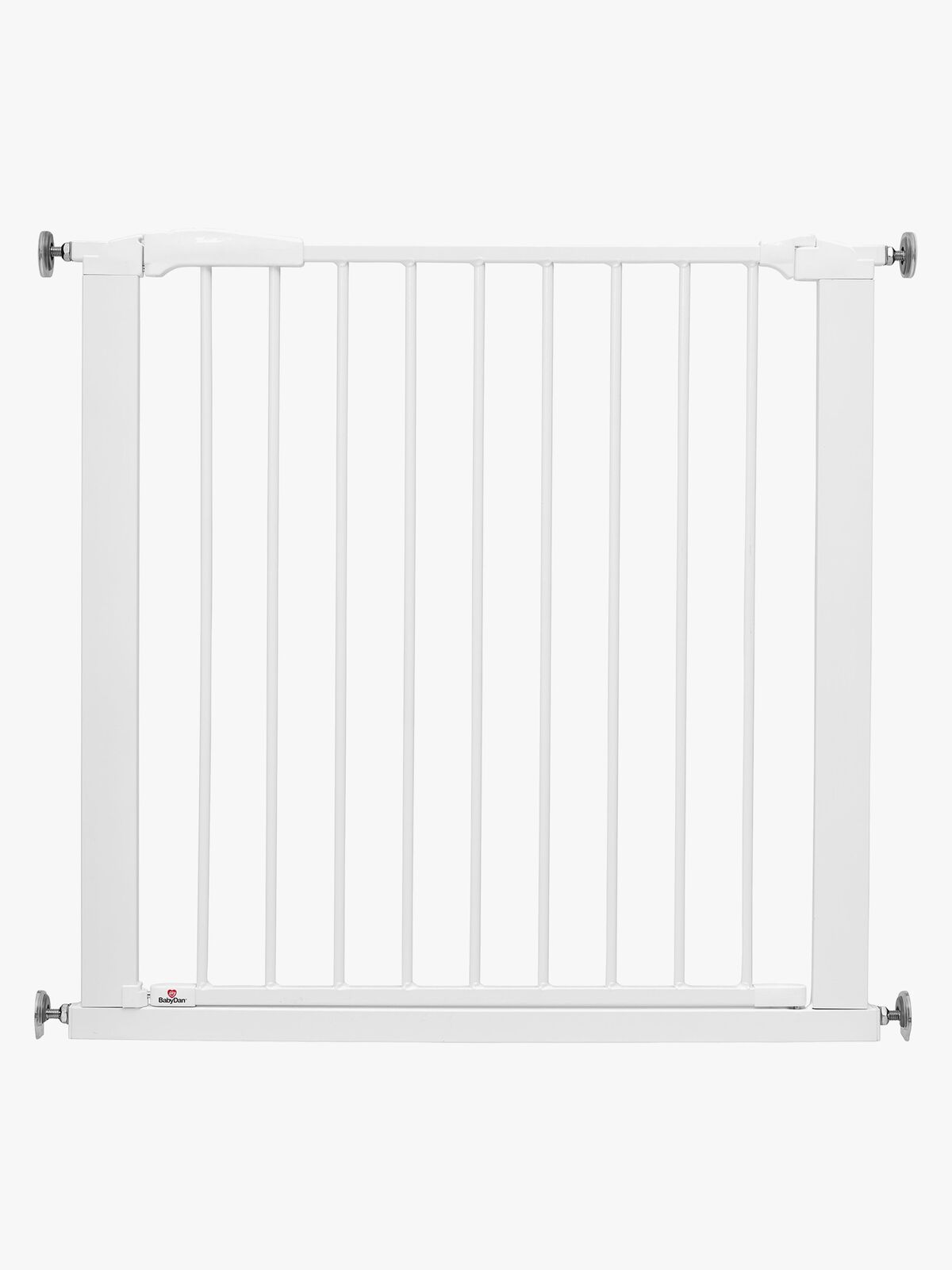 BabyDan Perfect Close Sikkerhedsgitter, Hvid