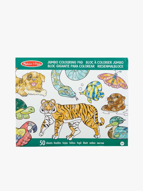 Melissa & Doug Malebøger Sæt - Princess, Animals og Multi-theme