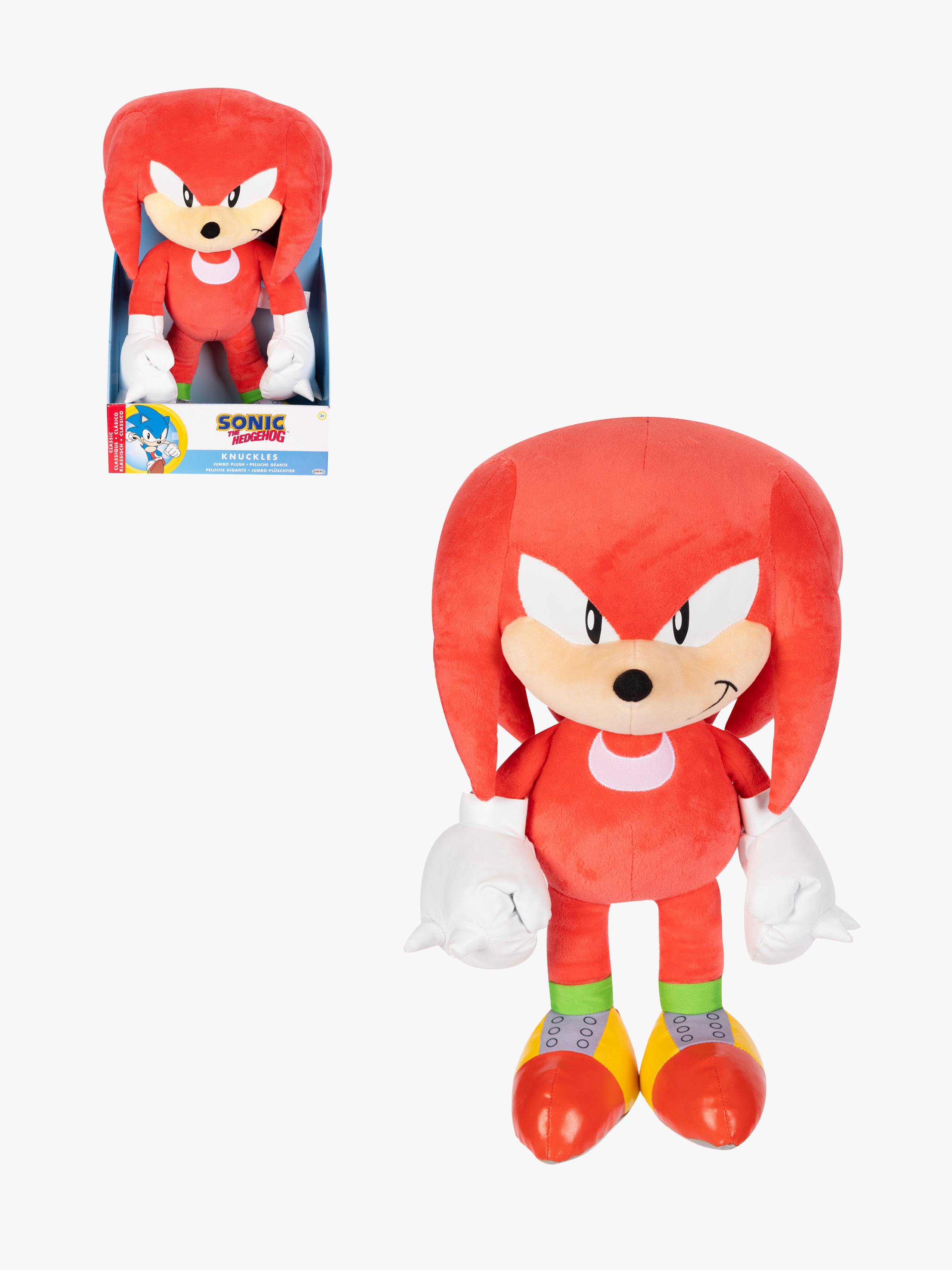Sonic The Hedgehog Bamse Knuckles 50 Cm