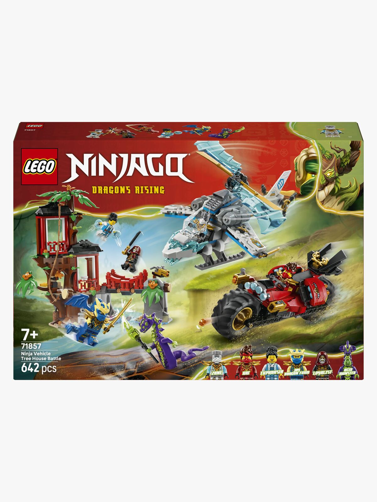 LEGO Ninjago 71857 Ninjafartøjernes kamp for trætophuset